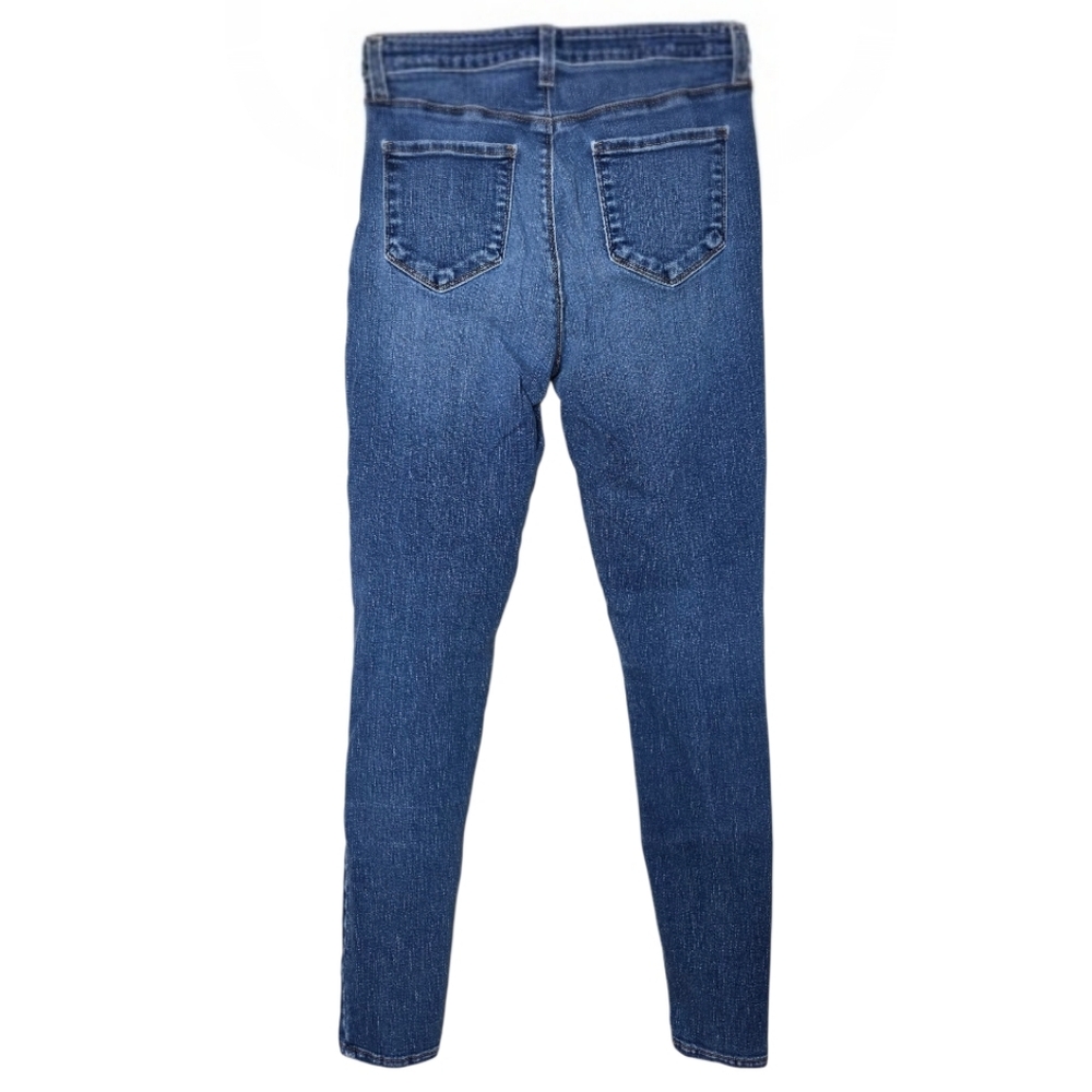 L'AGENCE Marguerite High Rise Skinny Jeans Dark Blue Tuscan Wash Womens Size 27 - Picture 6 of 14